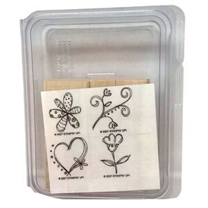 Stampin’ Up! “Doodle That” Rubber Stamp Set (2007)